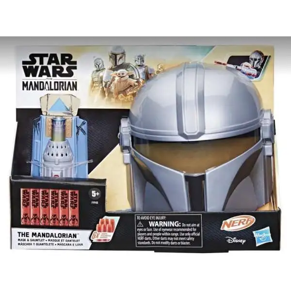 Star Wars The Mandalorian Nerf The Mandalorian Mask Gauntlet