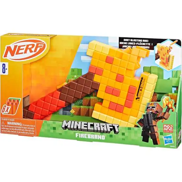 Minecraft Nerf Firebrand Blaster
