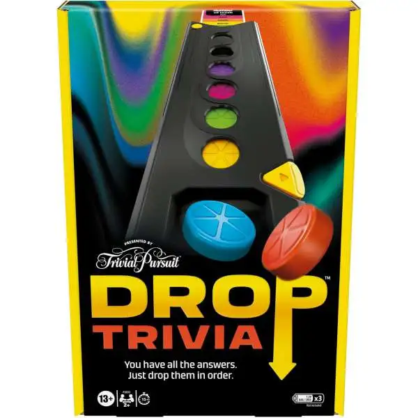 Trivial Pursuit Drop Trivia Game