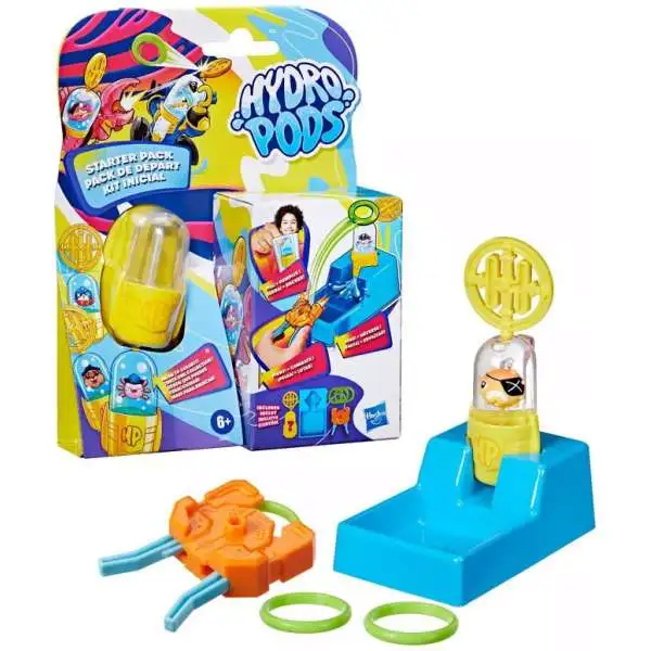 Hydro Pods Marvel Starter Pack Battle Toy, Water Activated