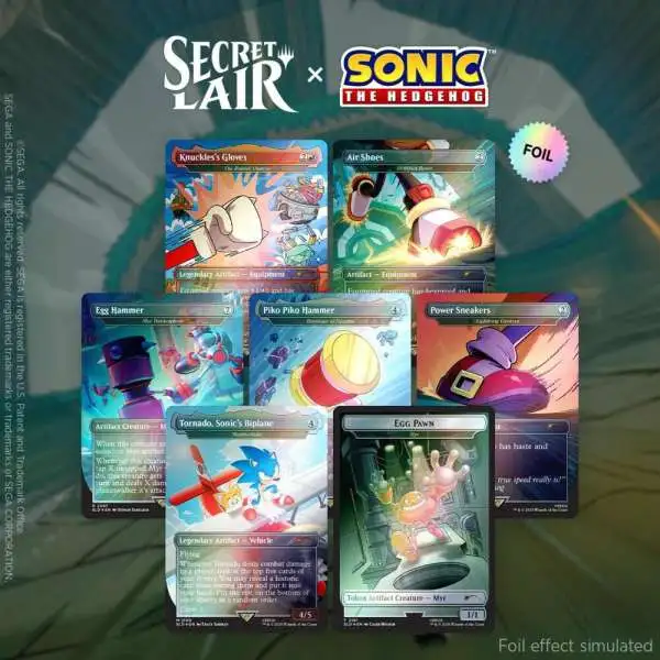 Magic The Gathering Trading Card Game Sonic the Hedgehog