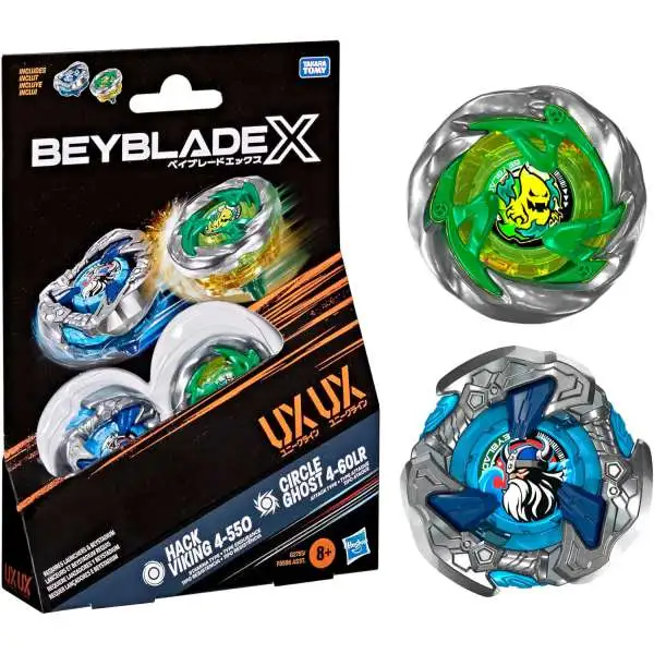 Beyblade X Hack Viking 4-550 Circle Ghost 4-60LR Dual Pack Set