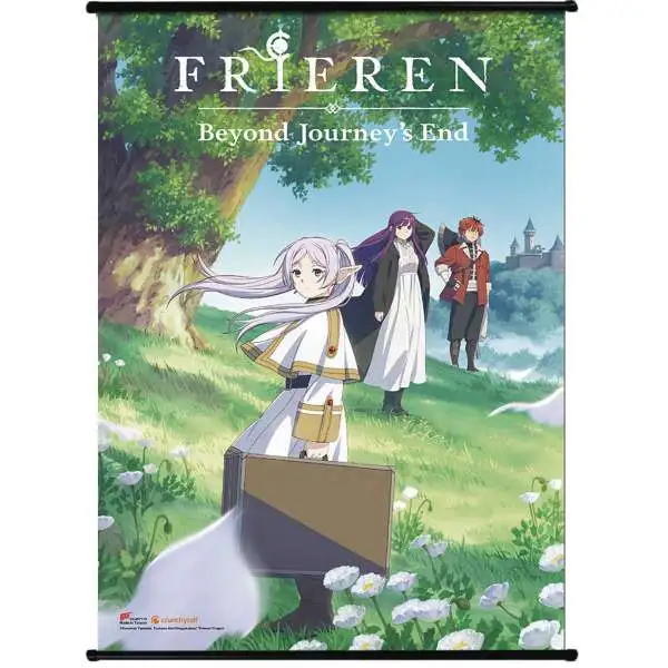 Frieren: Beyond Journeys End Frieren, Fern & Stark Life-Size Wall Scroll (Pre-Order ships January)