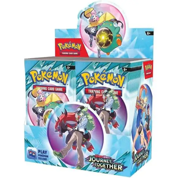 Pokemon Scarlet & Violet Journey Together Booster Box [36 Packs, REGULAR Version (NO Promo Card)]