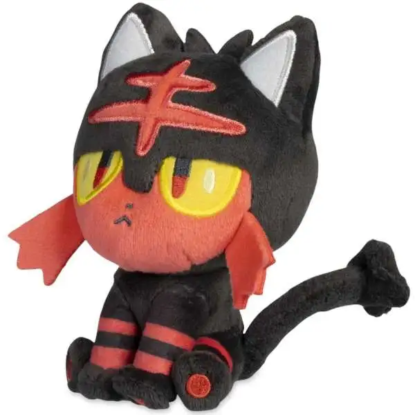 Pokemon Sitting Cuties Litten 4.75-Inch Plush