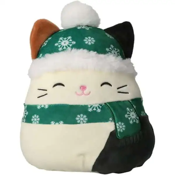 Squishmallows Cam the Cat 8-Inch Plush [Holiday WINTER Collection]