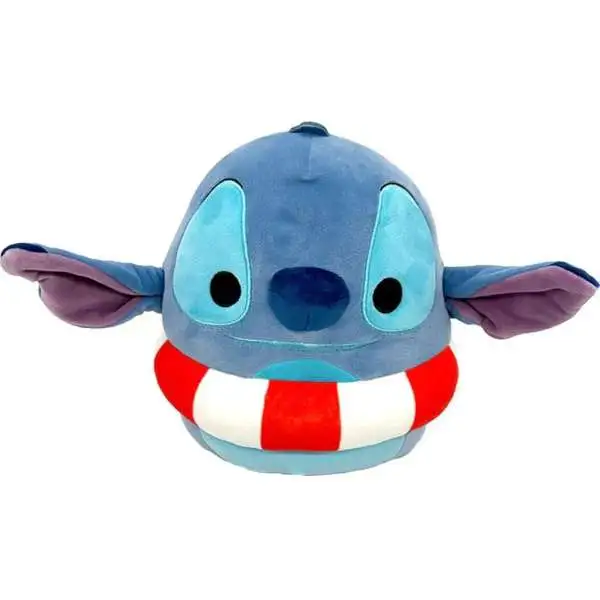 Squishmallows Disney Stitch 8-Inch Plush [Life Preserver]