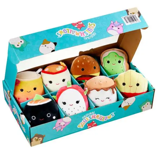 Squishmallows Squishville Vacation Squad 2.5 Mini Plush 10-Pack ...