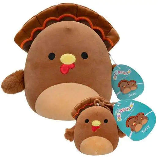 Squishmallows Terry the Turkey 8-Inch Plush 2-Pack