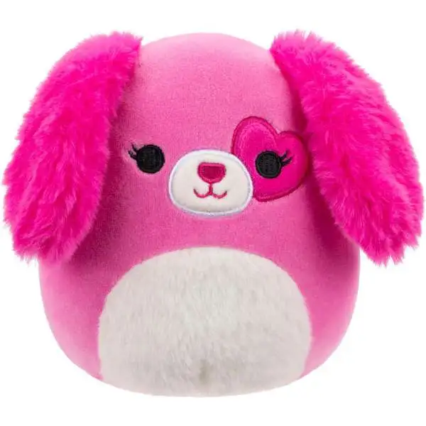 Squishmallows 2024 Valentine's Day Sager the Dog 5-Inch Plush