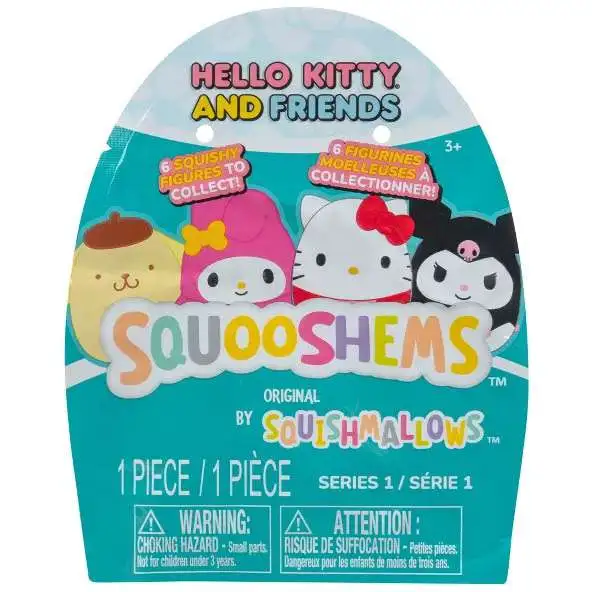 Hello Kitty & Friends Squishmallows Squooshems Mystery Pack [1 RANDOM Figure]
