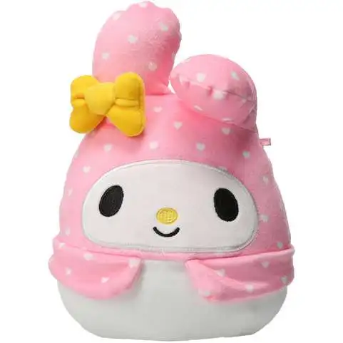 Squishmallows Hello Kitty 2024 Valentine's Day My Melody 8-Inch Plush [Yellow Bow]