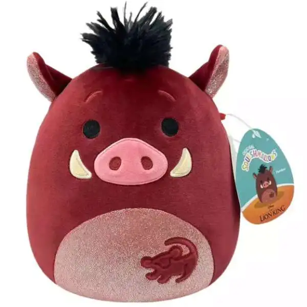 Squishmallows Disney Pumbaa 8-Inch Plush