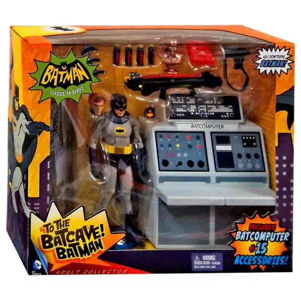 1966 TV Series To The Batcave! Batman Playset [Damaged Package]