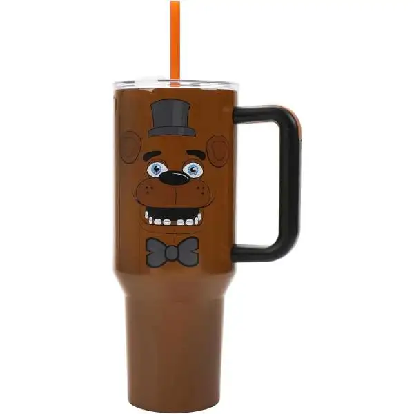 Five Nights at Freddy's Freddy Fazbear 40 Oz Stainless Steel Tumbler