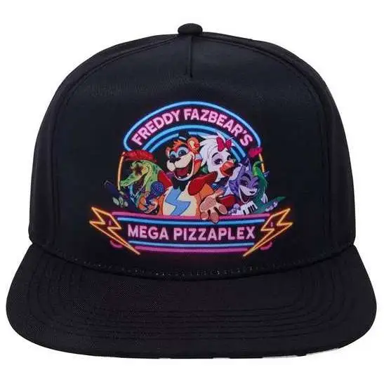 Five Nights at Freddy's Freddy Fazbear's Mega Pizzaplex Snapback Cap