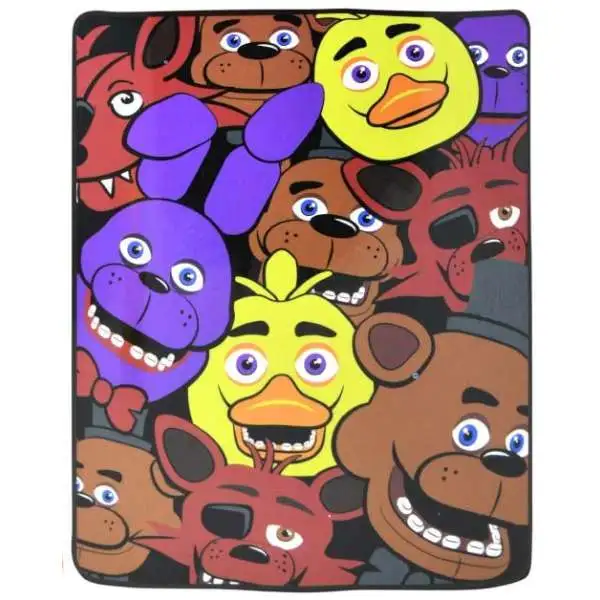 Five Nights at Freddy's Fleece Throw Blanket