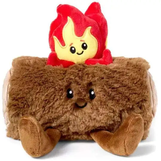 GiggleScape Yule Log 7-Inch Plush
