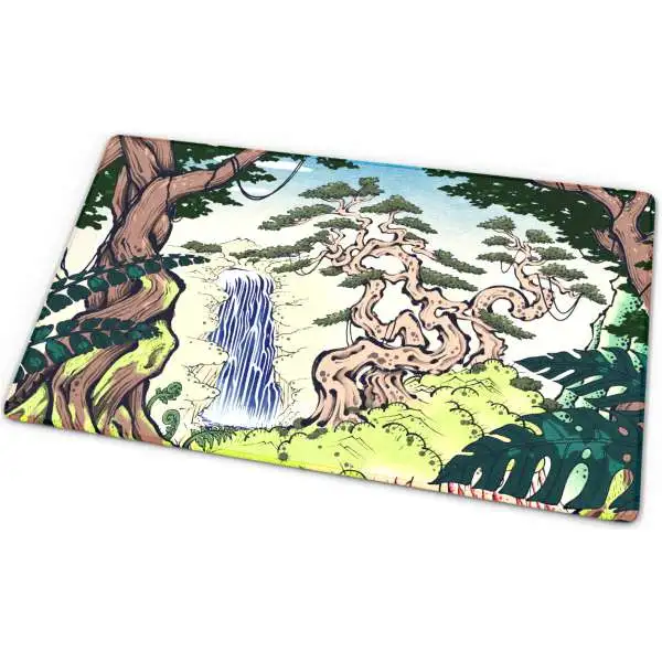 Arcane Fortress Verdant Sanctuary Playmat