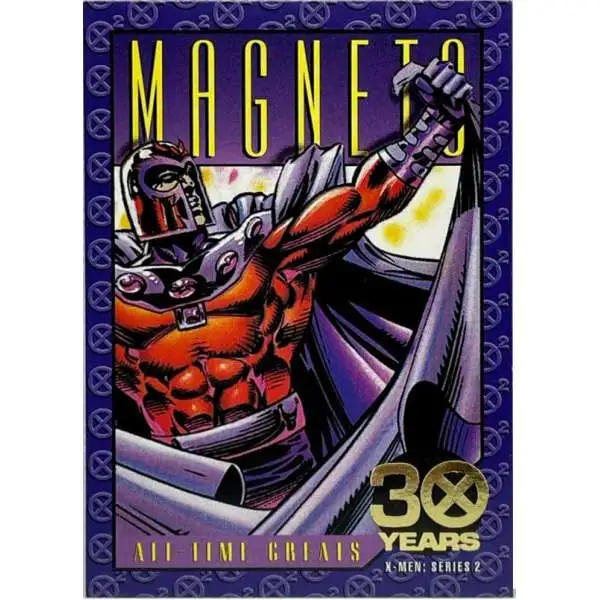 Marvel X-Men Series 2 1993 Magneto G-4 [30 Years Gold Stamp]