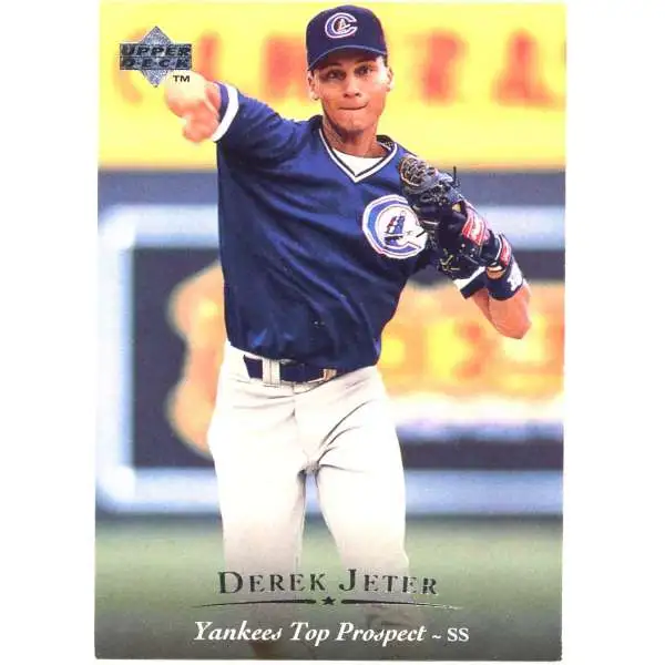 MLB 1994 Upper Deck Derek Jeter #1 [Top Prospect]