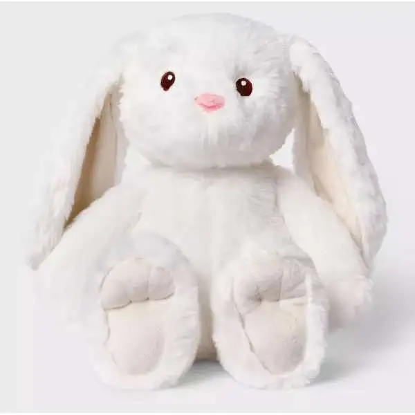 GiggleScape White Bunny 11-Inch Plush