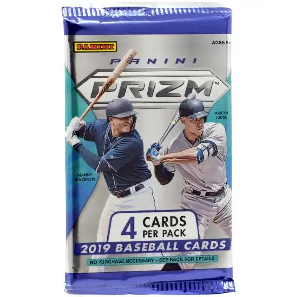 MLB Panini 2019 Prizm Baseball Trading Card BLASTER Pack [4 Cards]