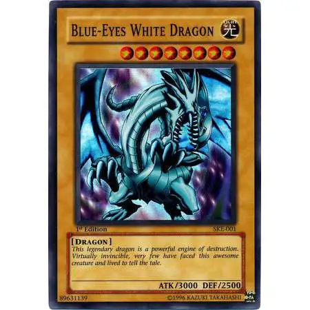 YuGiOh Kaiba Evolution Super Rare Blue-Eyes White Dragon SKE-001 [1st Edition]
