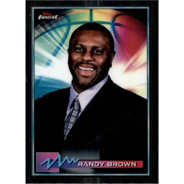 NBA 2021 Topps Finest Basketball Randy Brown #13