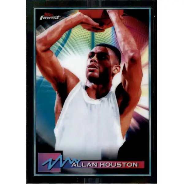 NBA 2021 Topps Finest Basketball Allan Houston #15