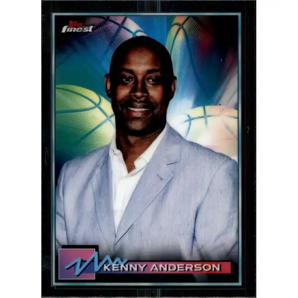 NBA 2021 Topps Finest Basketball Kenny Anderson #17