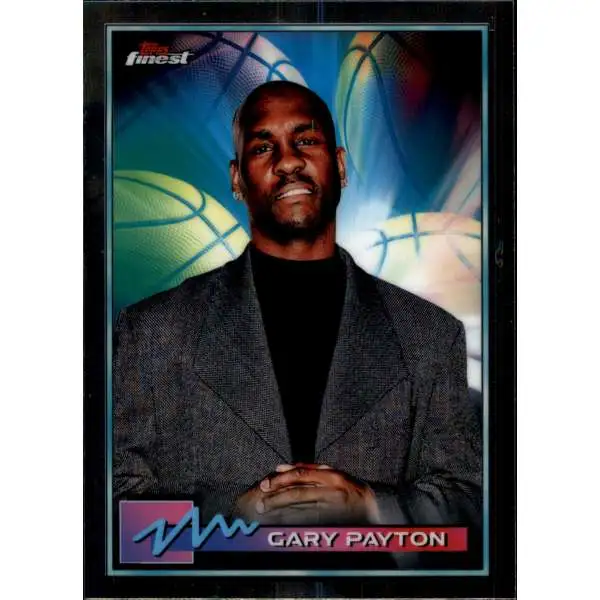 NBA 2021 Topps Finest Basketball Gary Payton #20