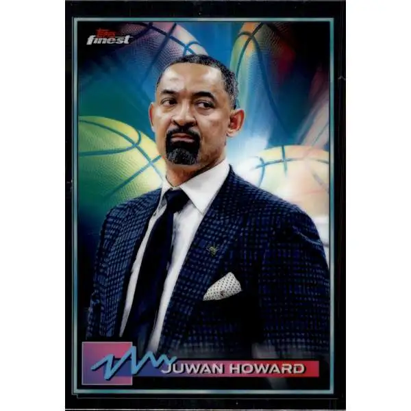 NBA 2021 Topps Finest Basketball Juwan Howard #37
