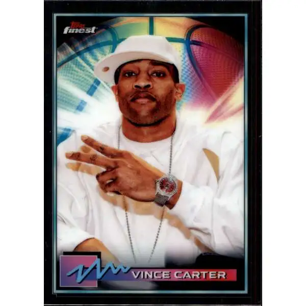 NBA 2021 Topps Finest Basketball Vince Carter #58