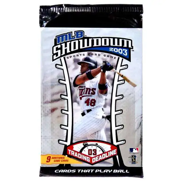 MLB Showdown Sports Card Game 2003 Trading Deadline Booster Pack [9 Cards!]
