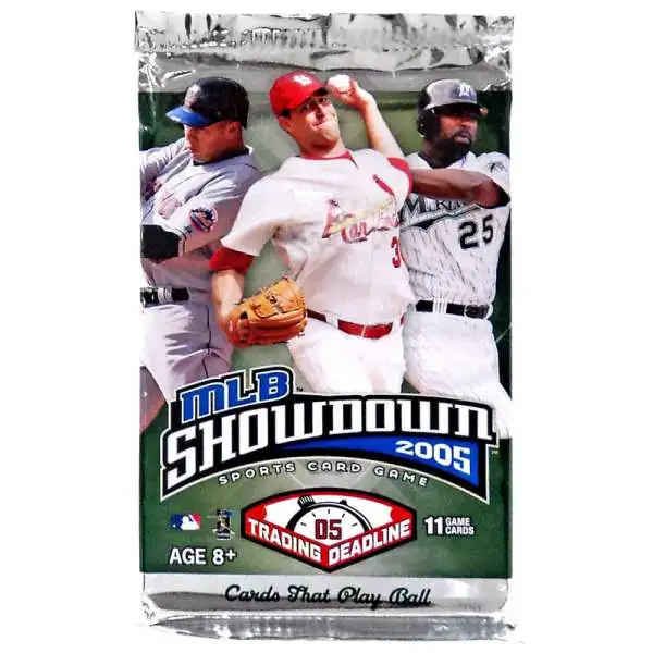 MLB Showdown Sports Card Game 2005 Trading Deadline Booster Pack [11 Cards]