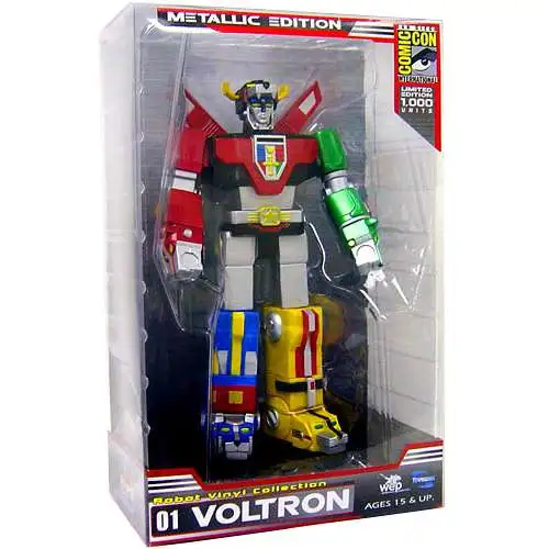 Defender of the Universe Voltron Lion Exclusive Figure [Vinyl Metallic Paint Edition]