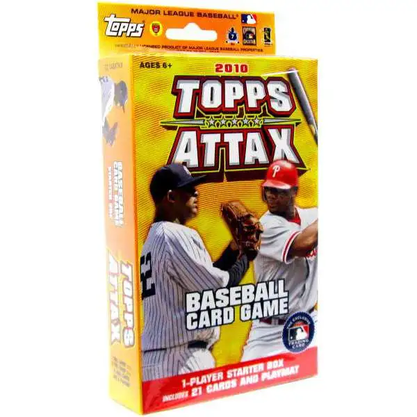 MLB Trading Card Game 2010 Attax Baseball Starter Deck