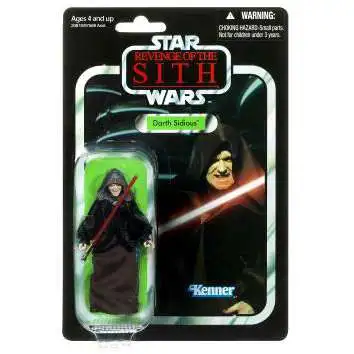 Star Wars Revenge of the Sith 2010 Vintage Collection Darth Sidious Action Figure #12