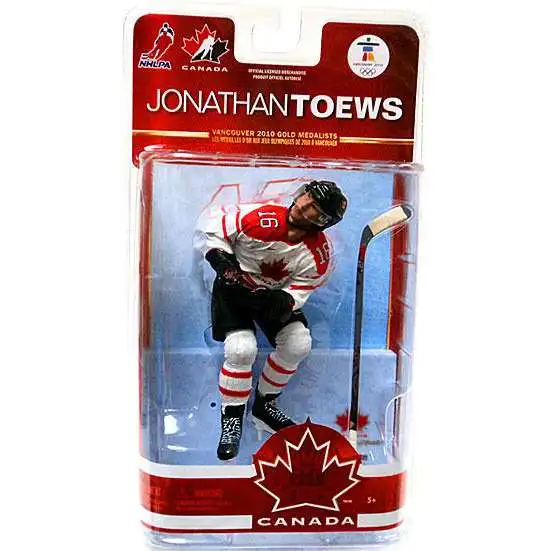 McFarlane Toys NHL Chicago Blackhawks Sports Picks Hockey Team Canada Series 2 Jonathan Toews Action Figure [White Jersey]