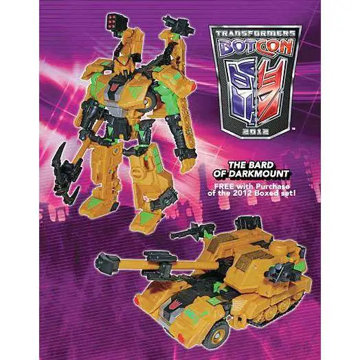 Transformers Botcon Exclusives Straxus The Bard of Darkmount