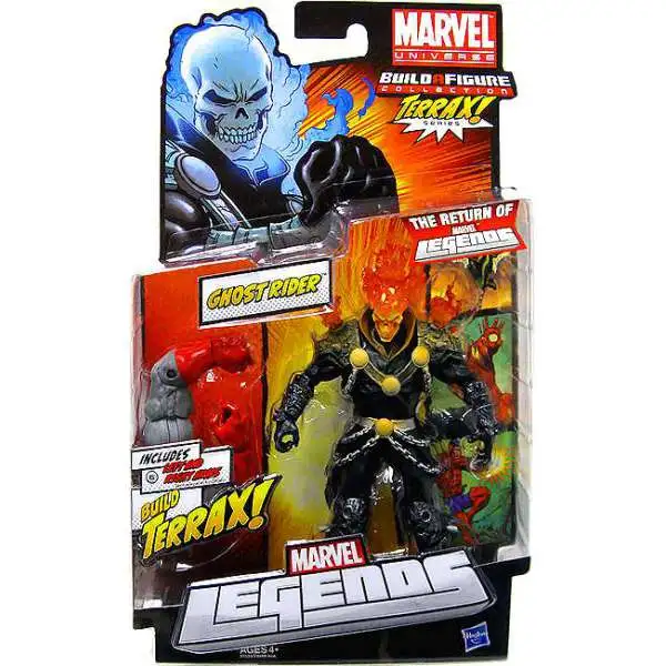 Marvel Legends 2012 Terrax Series Ghost Rider Action Figure [Red / Orange Head Variant]