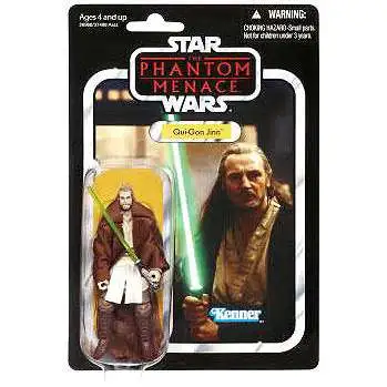 Star Wars Phantom Menace 2012 Vintage Collection Qui-Gon Jinn Action Figure #75 [Damaged Package]