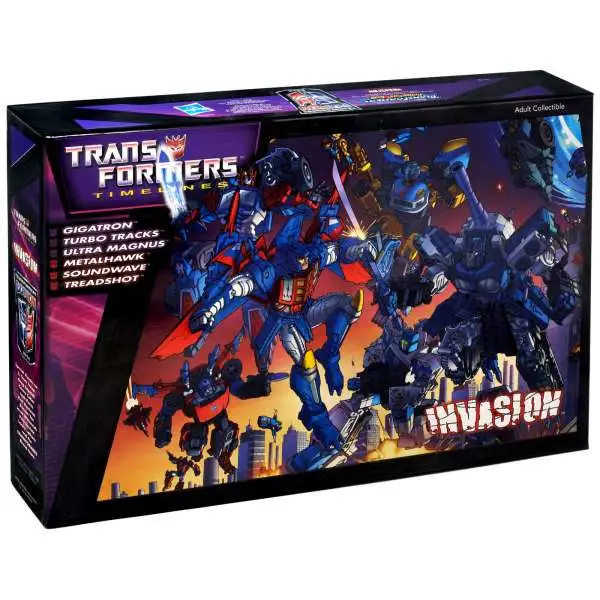 Timelines Botcon Exclusives Transformers Invasion Exclusive Action Figure Set