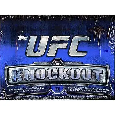 UFC Ultimate Fighting Championship 2013 Knockout Trading Card Box