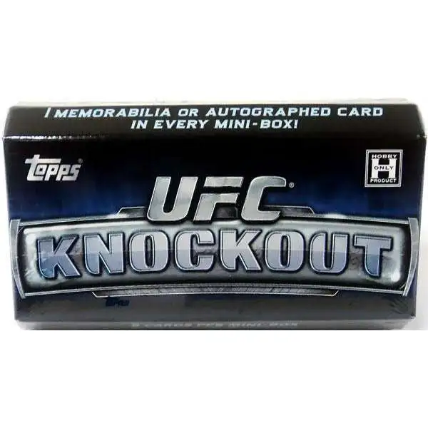 UFC Ultimate Fighting Championship 2013 Knockout Trading Card Pack