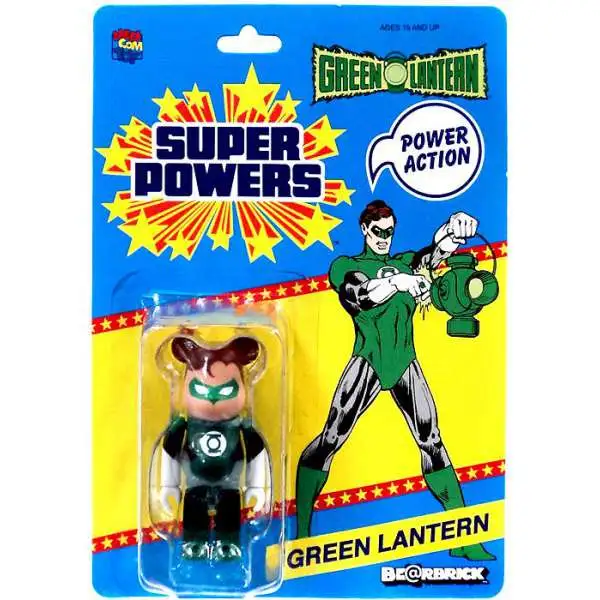 DC Super Powers Bearbrick Green Lantern Be@rbrick Exclusive Minifigure