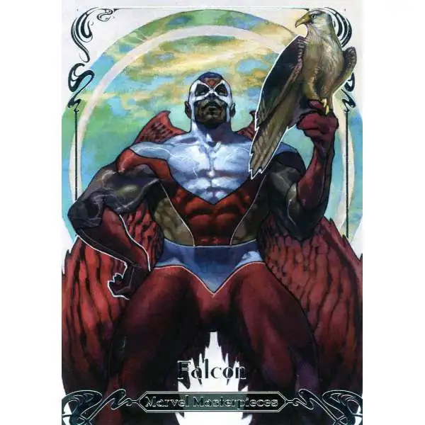 2018 Marvel Masterpieces 917/1499 Falcon #53