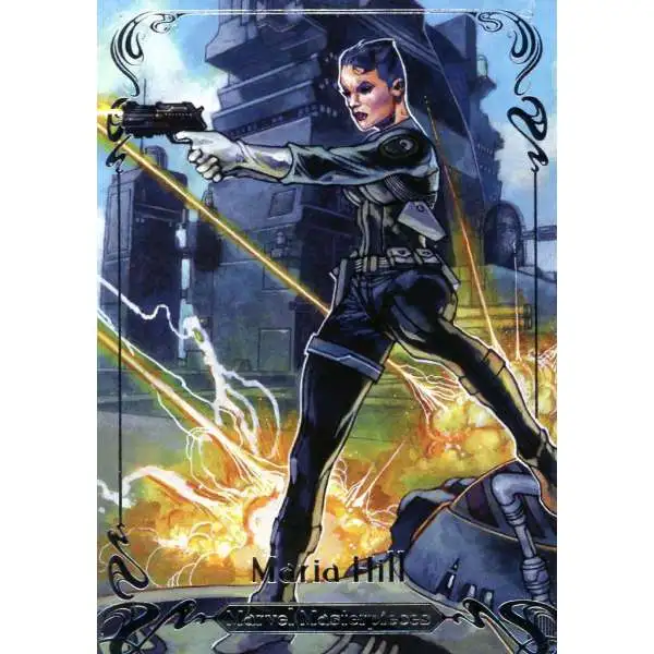 2018 Marvel Masterpieces 227/1999 Maria Hill #36