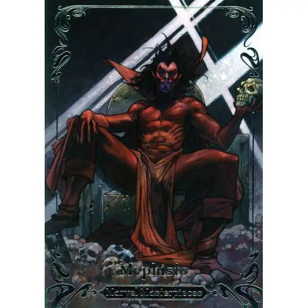 2018 Marvel Masterpieces Mephisto 1552/1999 Trading Card #29